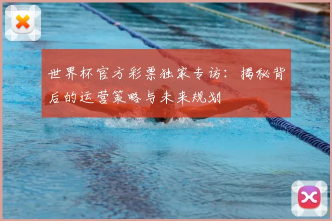 世界杯官方彩票独家专访：揭秘背后的运营策略与未来规划