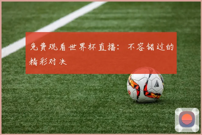 免费观看世界杯直播：不容错过的精彩对决